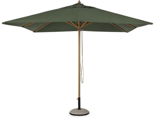 BIZOTTO Eclipse Square Parasol 3 x 3 m Green