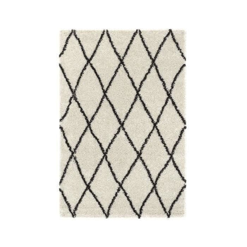 Shaggy Geometric Pattern Carpet
