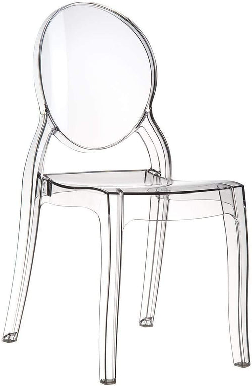 MDM Set of 6 Transparent Chairs