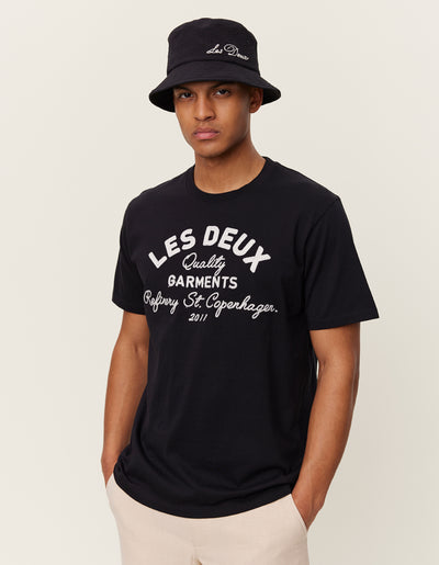 Les Deux MEN Barry T-Shirt T-Shirt 100100-Black