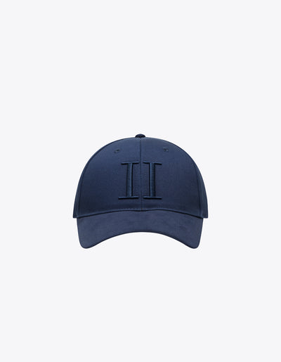 Les Deux MEN Baseball Cap Suede II Cap 460460-Dark Navy