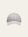 Les Deux MEN Baseball Cap Suede II Cap 803201-Grey Sand/White