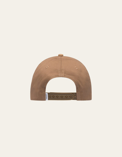 Les Deux MEN Baseball Cap Suede II Cap 842218-Camel/Light Ivory