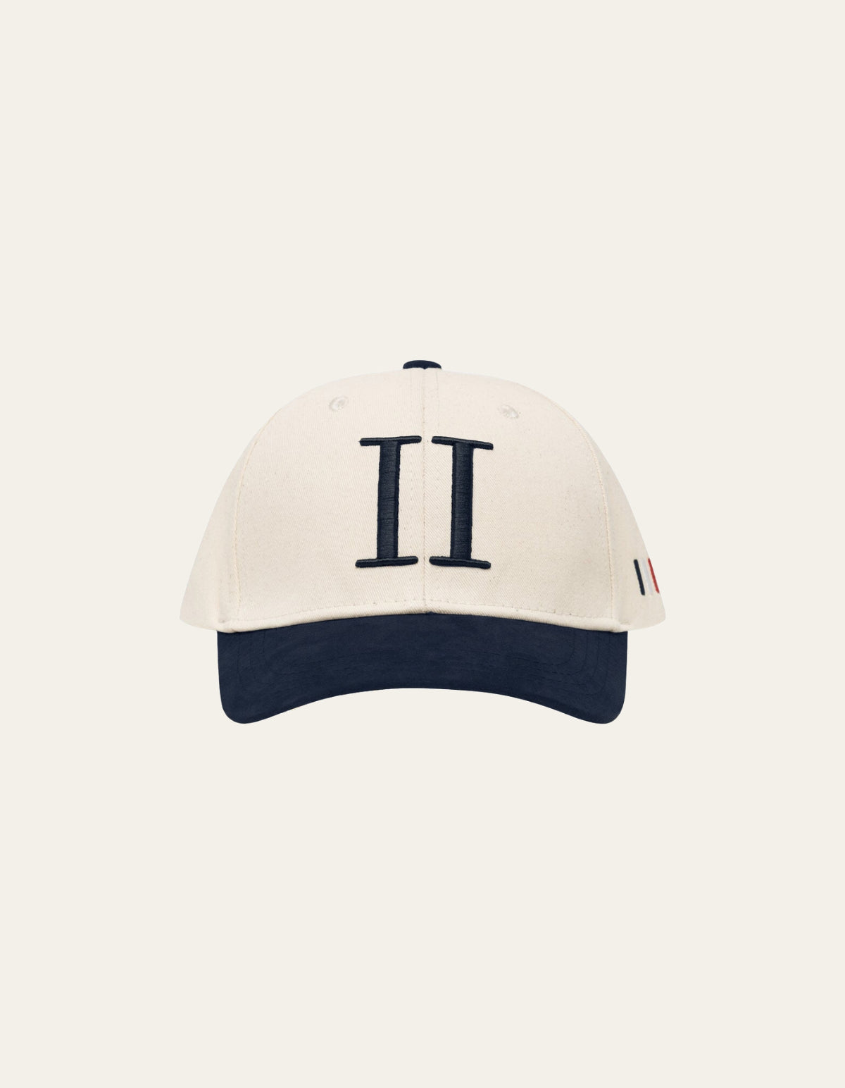 Baseball Cap Suede II - Navy/White – Dark