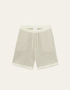 Les Deux MEN Bateman Knit Shorts Shorts 215215-Ivory