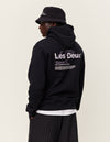 Les Deux CO-LAB Brody KaDeWe Hoodie Hoodie 100218-Black/Light Ivory