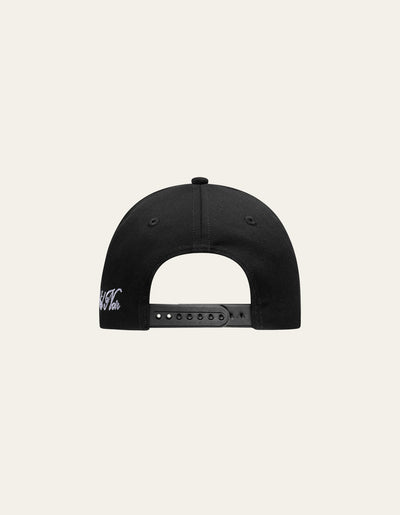 Les Deux CO-LAB Brody KaDeWe Suede Baseball Cap Cap 100218-Black/Light Ivory