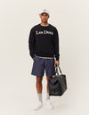 Les Deux MEN Charles Sweatshirt Sweatshirt 100201-Black/White