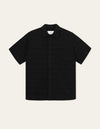 Charlie ss shirt - black - Mens regular shirt in black from Les Deux