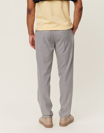 Les Deux MEN Como Reg Twill Pants Pants 310310-Light Grey Melange