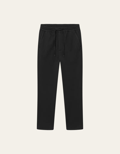 Les Deux MEN Como Tapered Drawstring Pants Pants 0101-Black