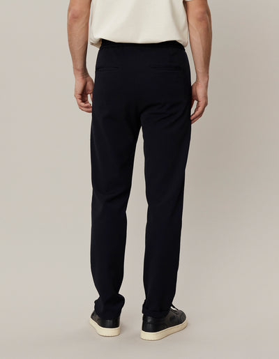 Les Deux MEN Como Tapered Drawstring Pants Pants 4444-Navy