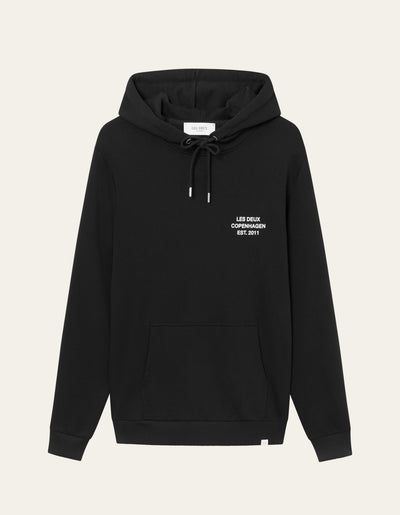 Les Deux MEN Copenhagen 2011 Hoodie Hoodie 100201-Black/White