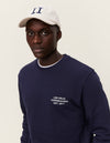 Les Deux MEN Copenhagen 2011 Sweatshirt Sweatshirt 460218-Dark Navy/Light Ivory