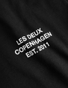 Les Deux MEN Copenhagen 2011 T-Shirt T-Shirt 100201-Black/White