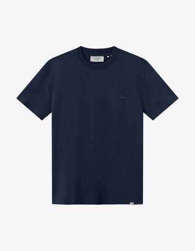 Les Deux MEN Crew T-Shirt T-Shirt 460460-Dark Navy