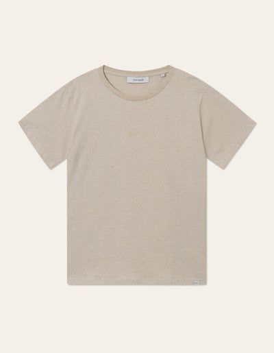 Les Deux MEN Dexter T-Shirt T-Shirt 868868-Oatmeal Mélange