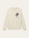 Dorian sweatshirt - ivory - Mens sweatshirt in ivory from Les Deux