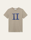 Hand drawn encore t-shirt - desert taupe/blueprint - Mens t-shirt in ivory from Les Deux