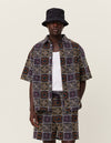 Les Deux CO-LAB Harry KaDeWe AOE SS Shirt Shirt 100000-Black/Multicolor