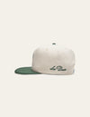 Les Deux MEN Ivy League Cap Cap 215567-Ivory/Grass Green