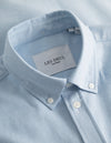 Les Deux MEN Konrad Contrast Oxford Shirt Shirt 410410-Light Blue