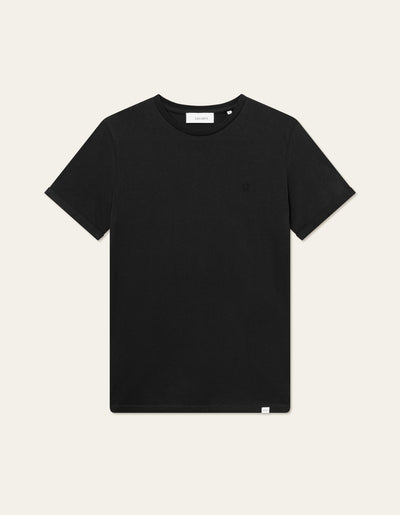 Nørregaard t-shirt tonal - black - Mens t-shirt in black from Les Deux