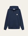 Piece 2.0 hoodie - blueprint melange/light sand-dark sand - Mens hoodie in navy from Les Deux