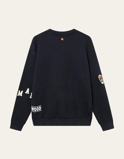 Les Deux MEN Route Sweatshirt Sweatshirt 460460-Dark Navy