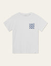 Les Deux MEN Tile T-Shirt T-Shirt 201201-White