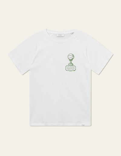 Les Deux MEN Tournament T-Shirt T-Shirt 201565-White/Vintage Green