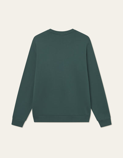 Les Deux CO-LAB Triple Sweatshirt Sweatshirt 546215-Pine Green/Ivory