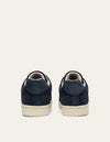 Les Deux MEN Wolfe Suede Sneaker Shoes 460460-Dark Navy