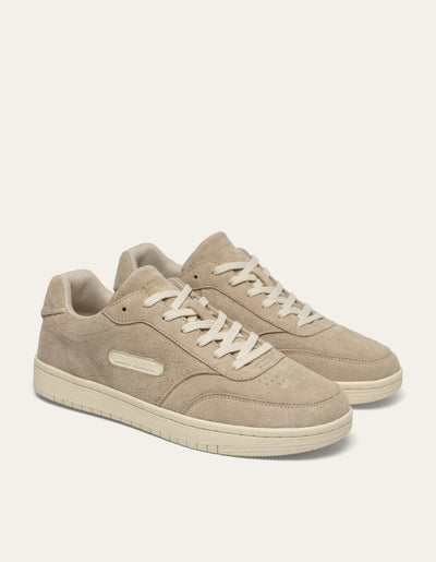 Les Deux MEN Wolfe Suede Sneaker Shoes 817817-Light Desert Sand