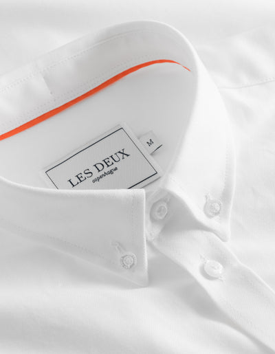 Les Deux MEN Oliver Oxford Shirt Shirt 2020-White