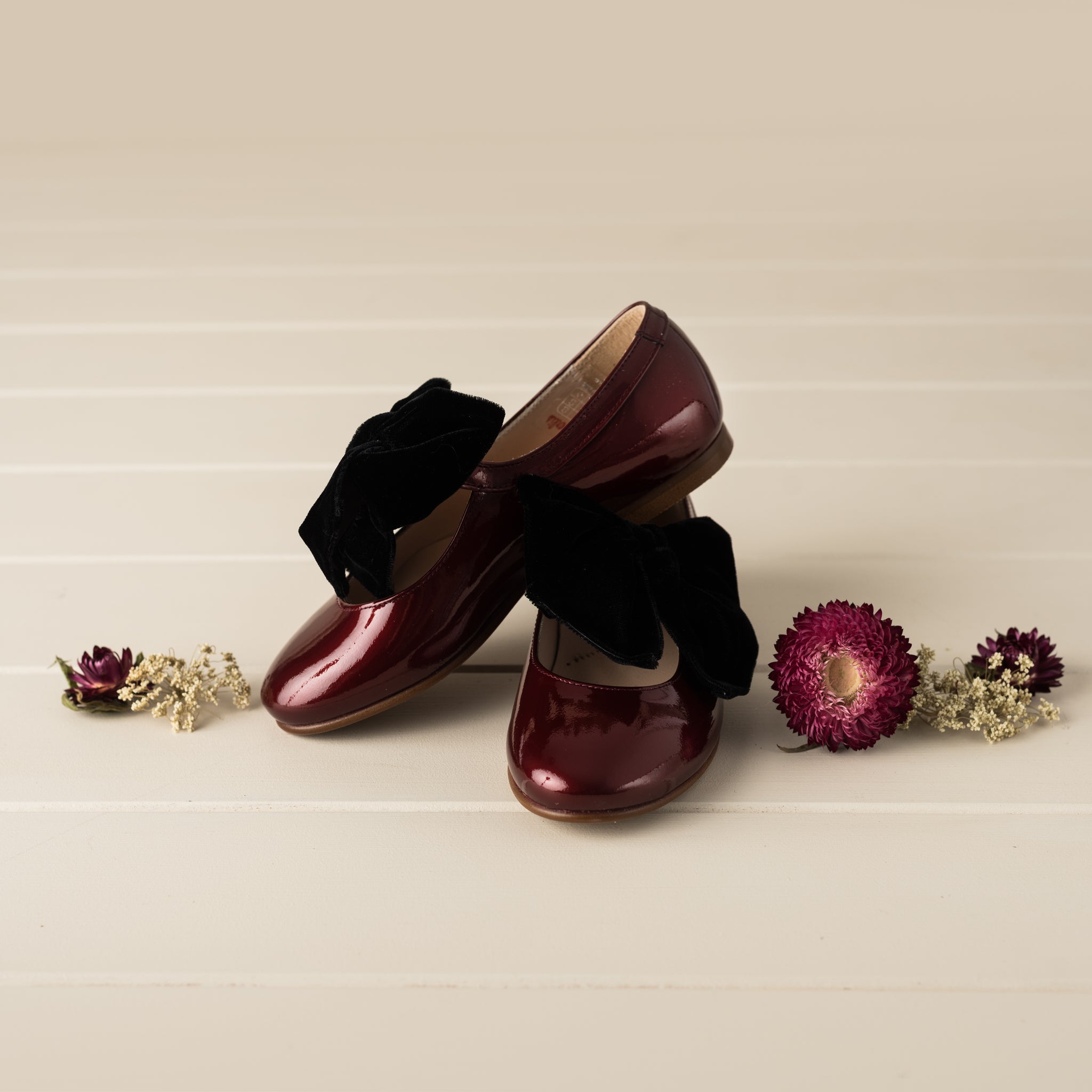 burgundy dress shoes for girls
