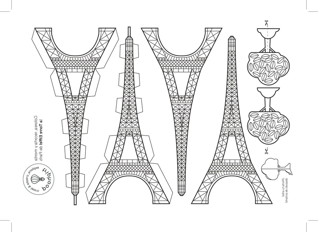 Para descargar - Maqueta Torre Eiffel París – Triphood