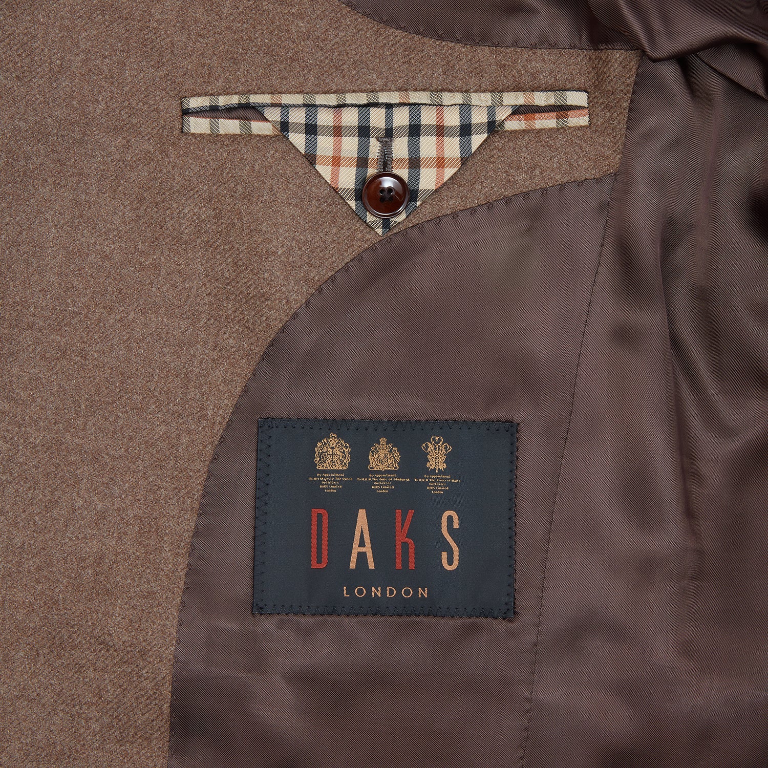 JAMES JACKET - LIGHT BROWN