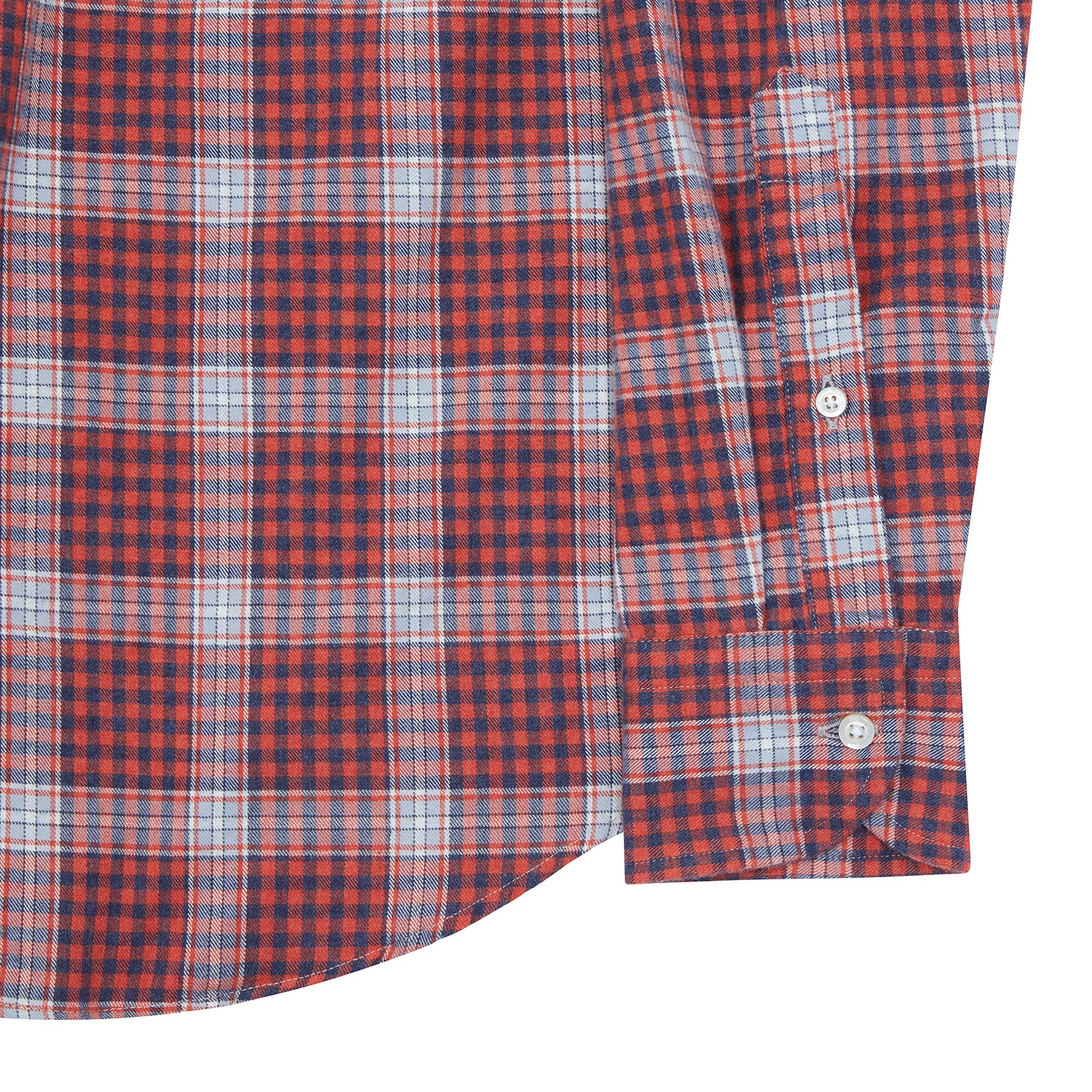 RED BLUE CHECK SHIRT