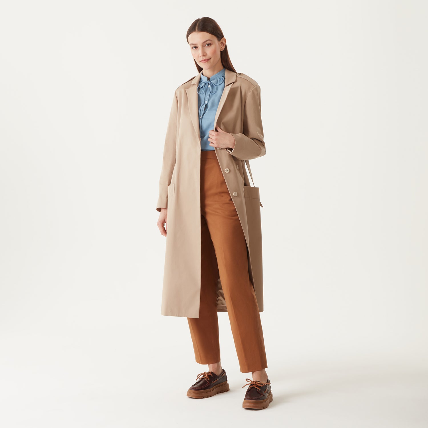 MINIMALIST TRENCH COAT