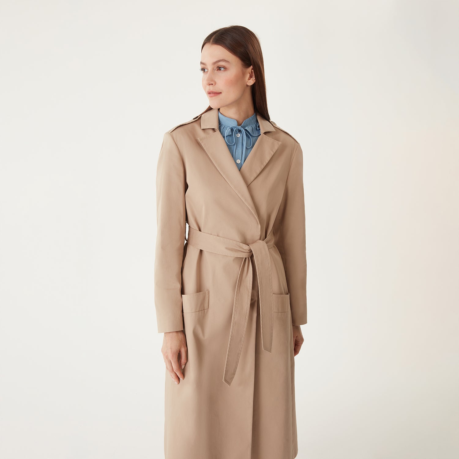 MINIMALIST TRENCH COAT