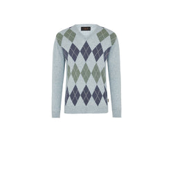 ARGYLE KNIT SWEATER – DAKS