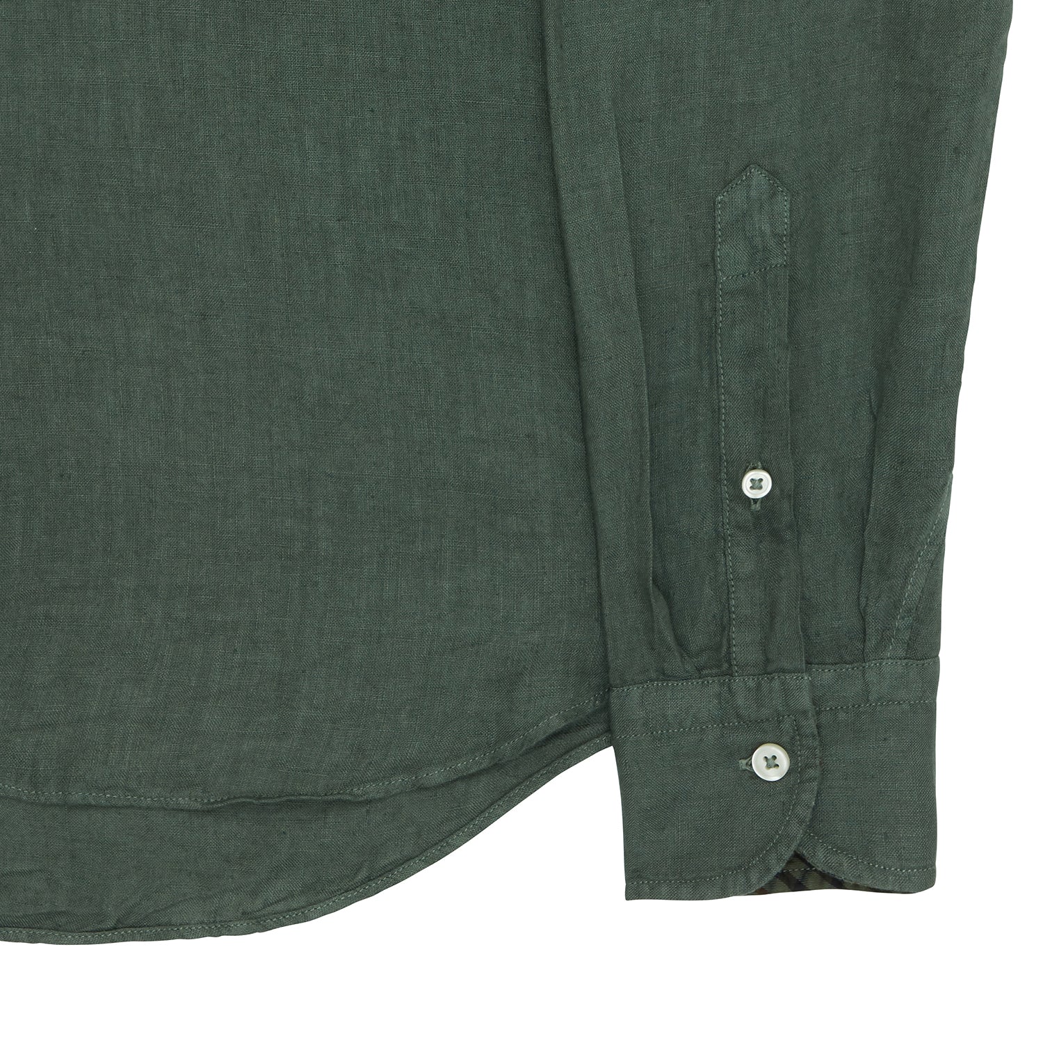 KHAKI LINEN SHIRT