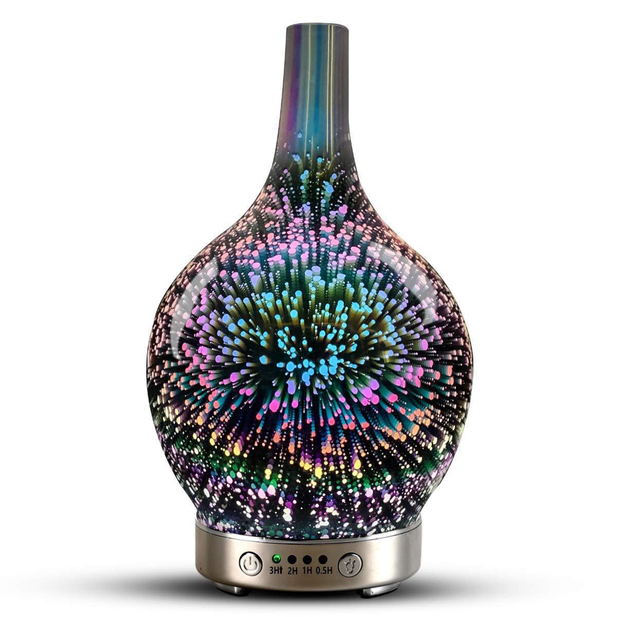 Oil Aroma Diffuser 3D Glass