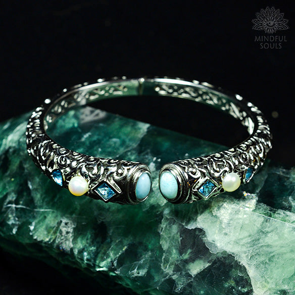 Larimar Nurturing Bracelet