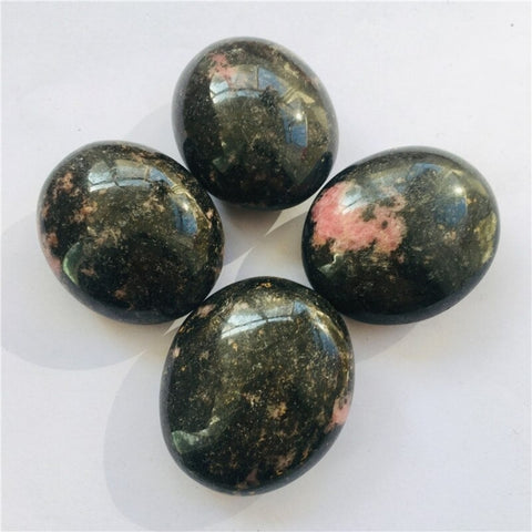 Black Tourmaline Palm Stone