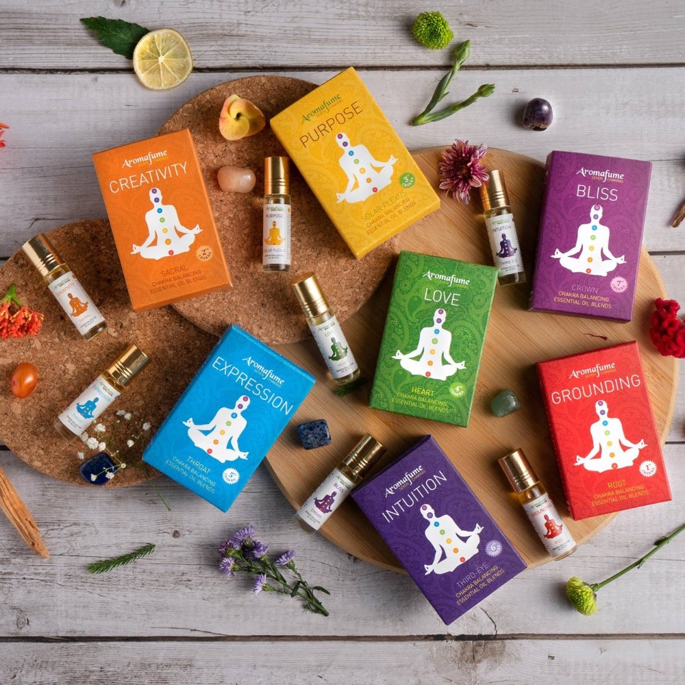 7 Chakra Essential Oils Roll On Gift Set