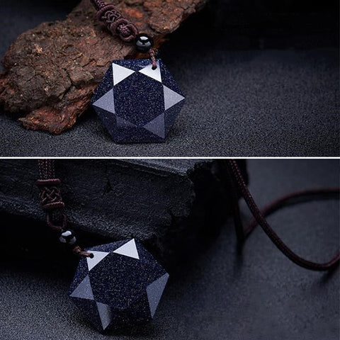 Merkaba Sandstone Necklace