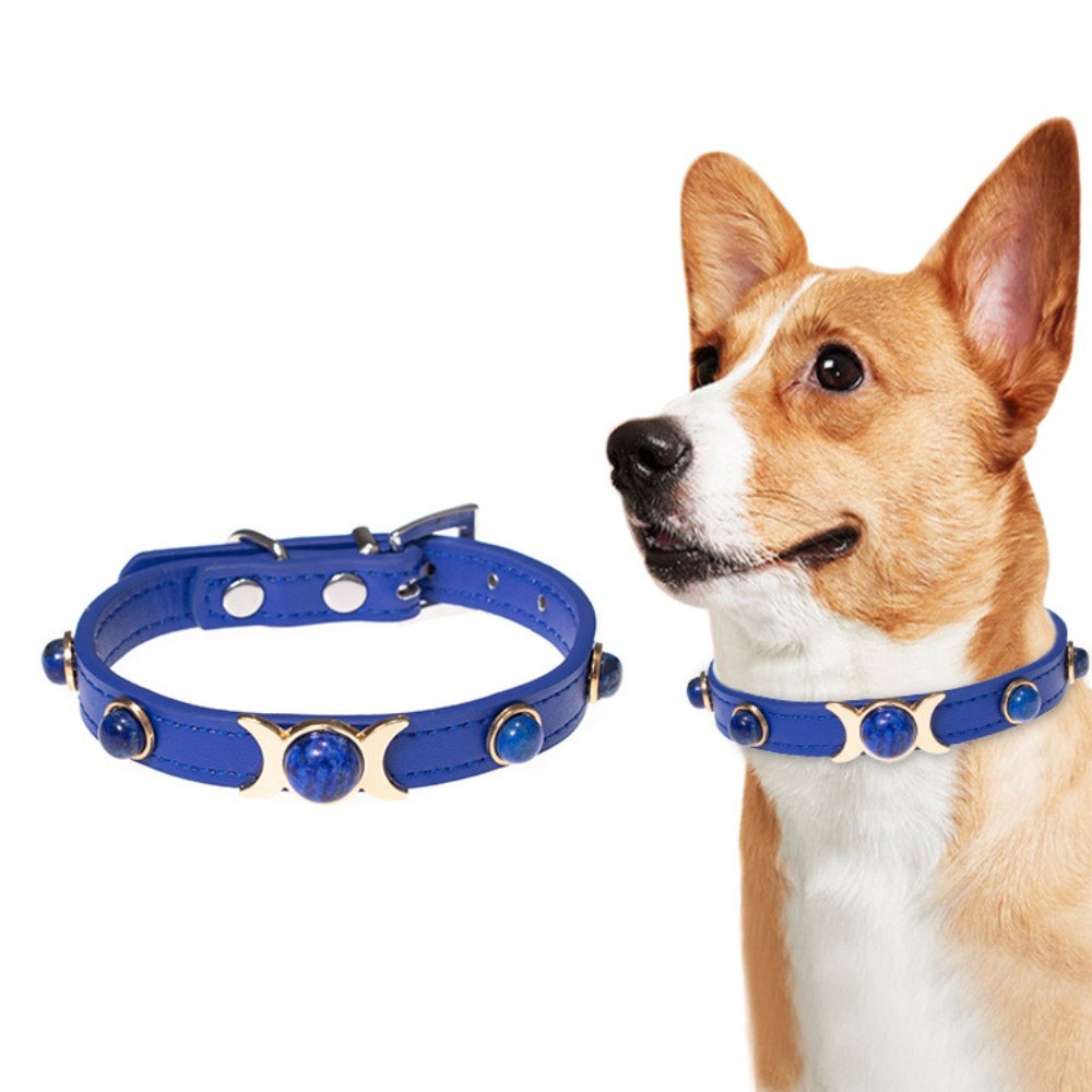 Lapis Lazuli Pet Collar