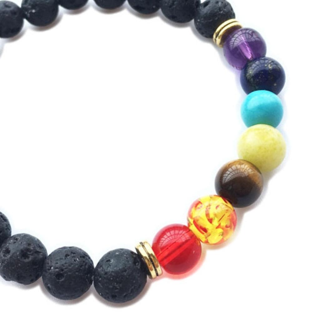 7 Chakra Bead Bracelet